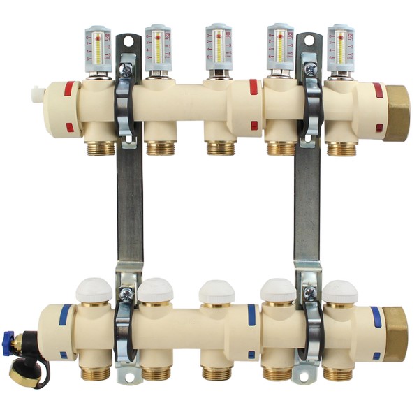 DN25 Composite Manifold with top meter 6 l/min PN6