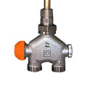 HERZ-VUA-40-Four-Way Valve Straight model for two-pipe system