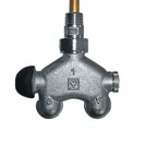 HERZ-VTA-50-Four-Port Valve for one-pipe system